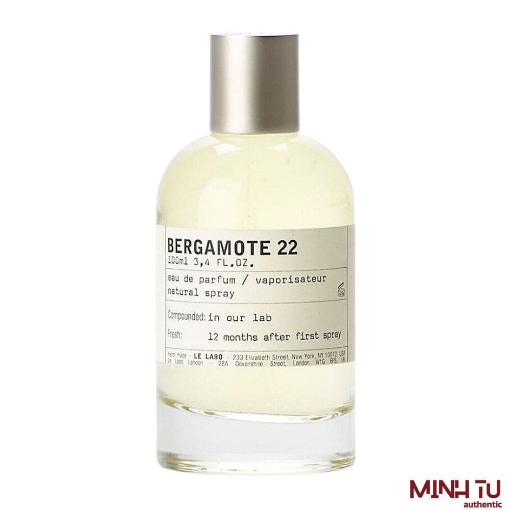 Nước Hoa Unisex Le Labo Bergamote 22 EDP 100ml Chính Hãng | Trả Chậm 0%