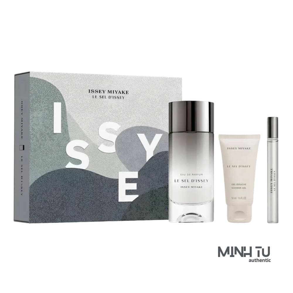 Set Issey Miyake Le Sel d’Issey Eau de Parfum (EDP) 3pcs 100ml Chính Hãng