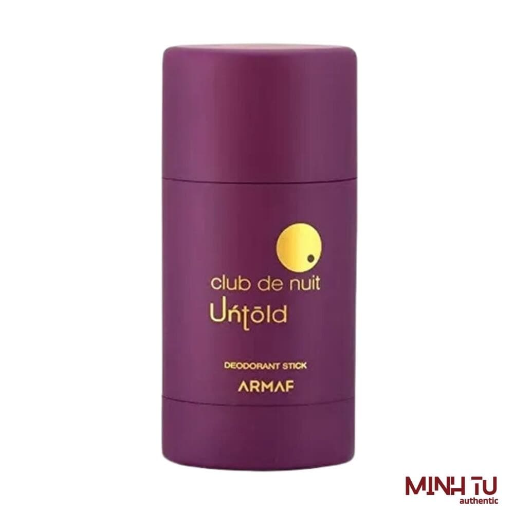 Lăn Khử Mùi Unisex Armaf Club De Nuit Untold Deodorant Stick 75g