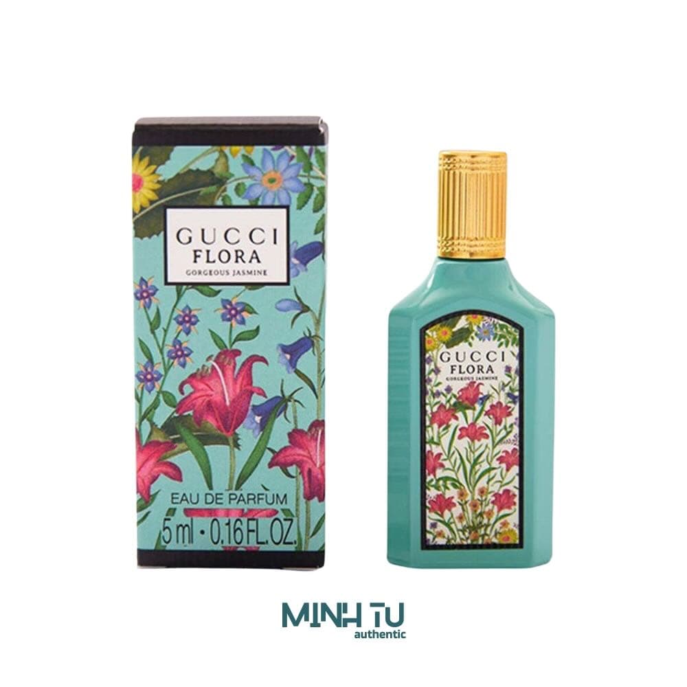 Nước Hoa Mini Nữ Gucci Flora Gorgeous Jasmine EDP 5ML Chính Hãng