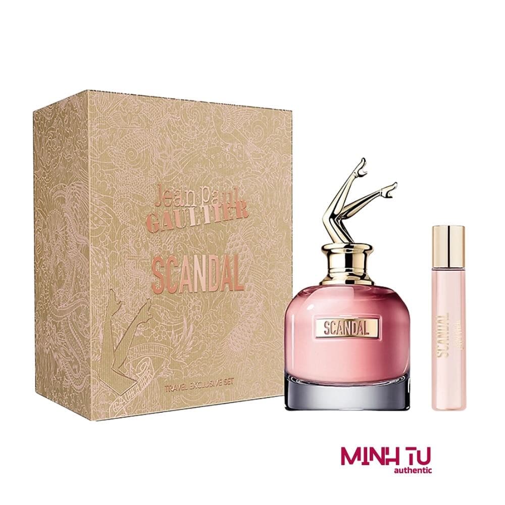 Set Jean Paul Gaultier Scandal Travel Exclusive EDP 2Pcs 80ml + 20ml