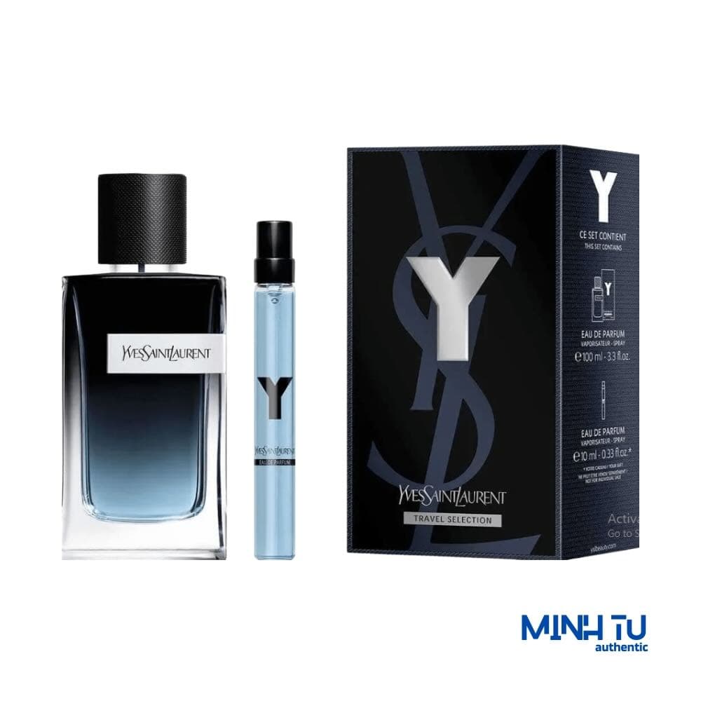 Set Yves Saint Laurent YSL Y EDP 100ml 2Pcs (100ml, 10ml) | Chính Hãng