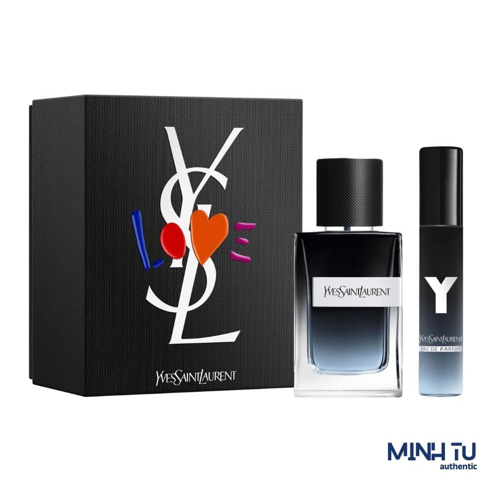 Set Yves Saint Laurent YSL Y EDP 2Pcs (60ml, 10ml) Chính Hãng