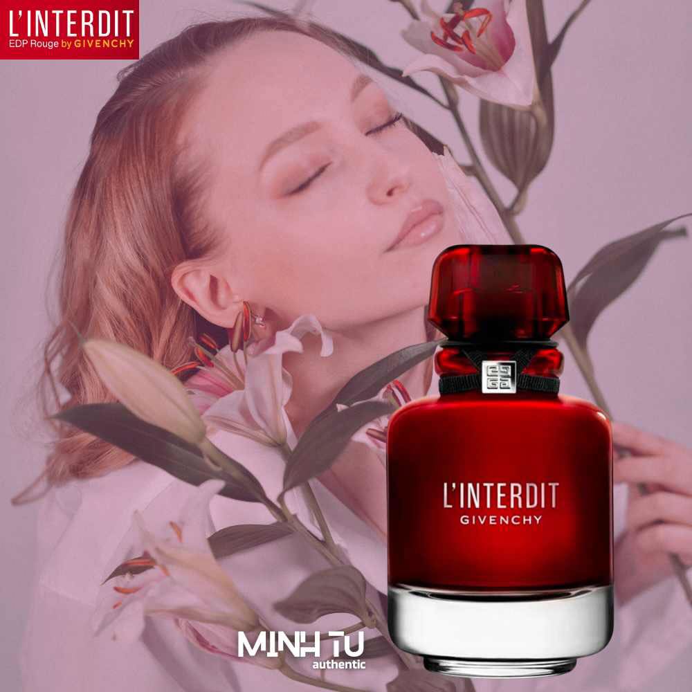 Nước hoa Nữ Givenchy L'interdit Rouge EDP - Minh Tu Authentic