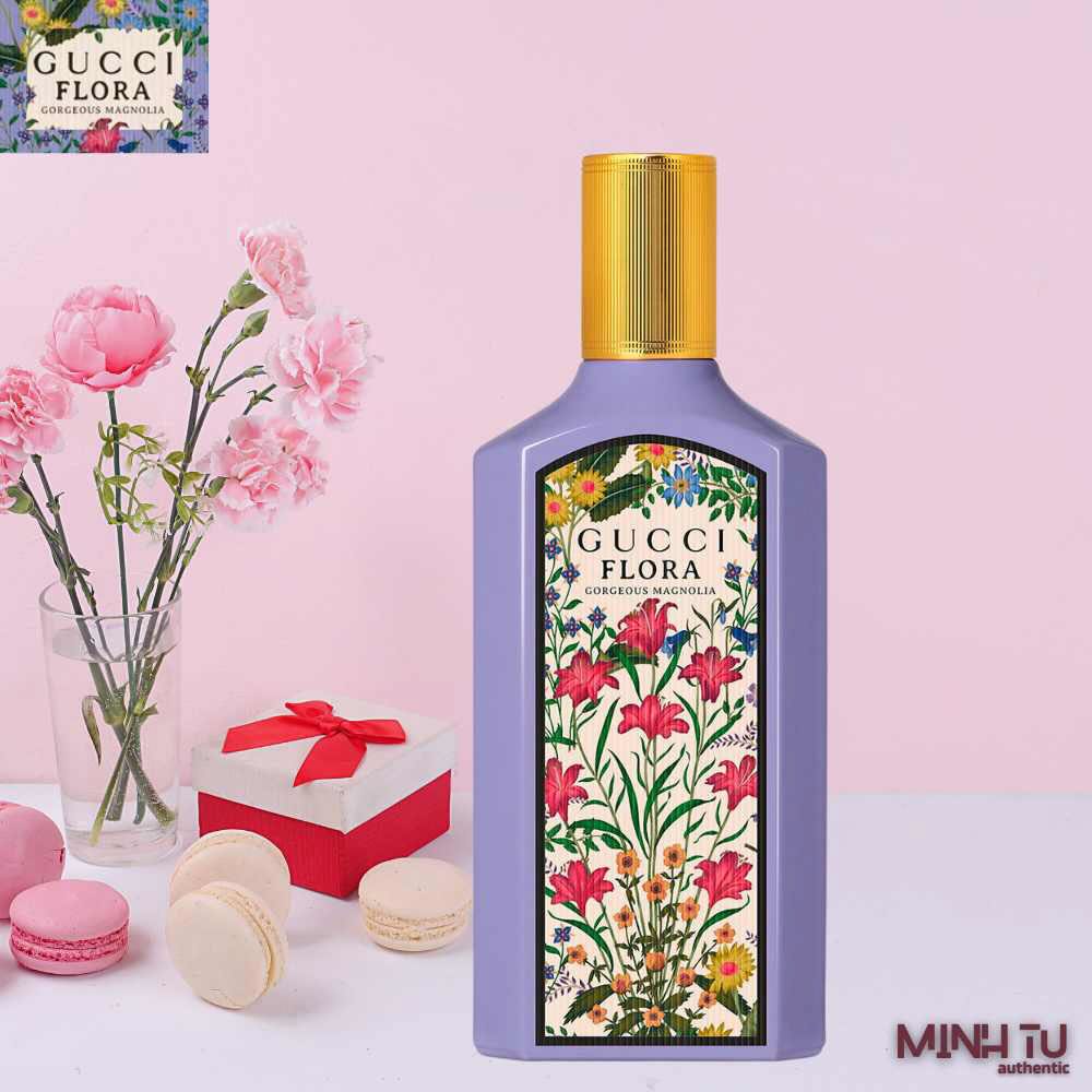 Nước hoa Nữ Gucci Flora Gorgeous Magnolia EDP 100ml - Minh Tu Authentic