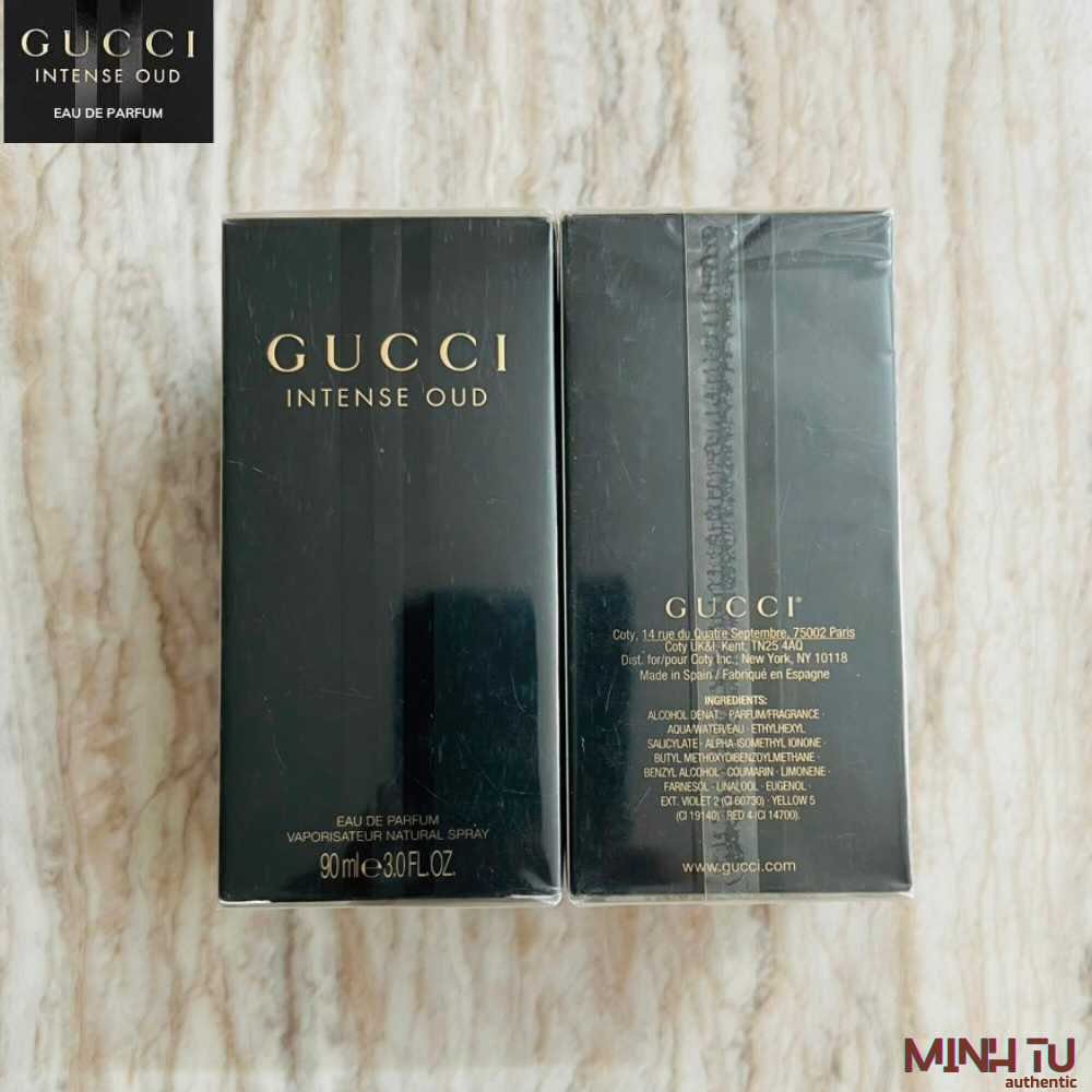 Nước hoa Unisex Gucci Intense Oud EDP 90ml - Minh Tu Authentic