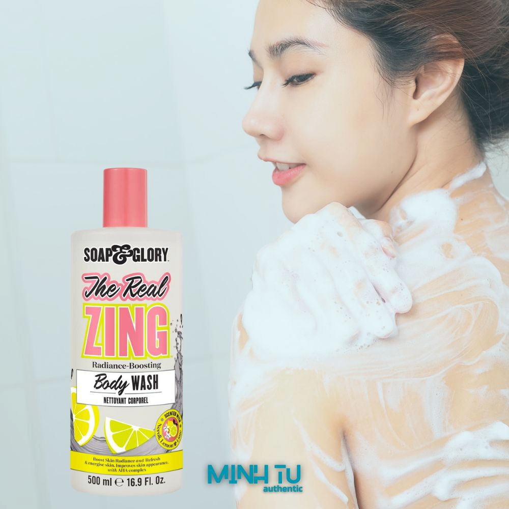 Sữa tắm Soap & Glory Clean on Me 500ml - Minh Tu Authentic